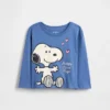 T-skjorte med Peanuts-motiv for Baby og Småbarn