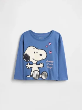 T-skjorte med Peanuts-motiv for Baby og Småbarn