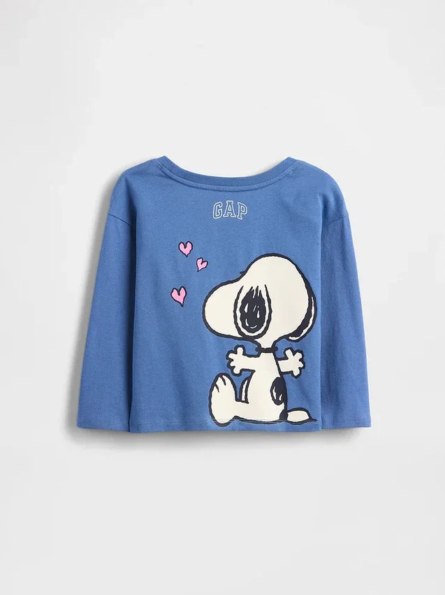 T-skjorte med Peanuts-motiv for Baby og Småbarn