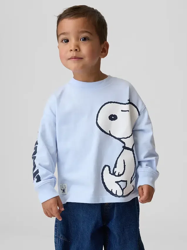 T-skjorte med Peanuts-motiv for Baby og Småbarn