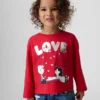 T-skjorte med Peanuts-motiv for Baby og Småbarn