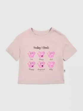 T-skjorte med Peppa Pig-motiv for småbarn