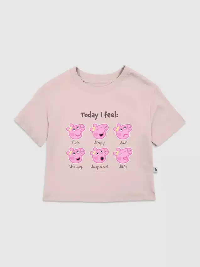 T-skjorte med Peppa Pig-motiv for småbarn
