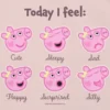 T-skjorte med Peppa Pig-motiv for småbarn