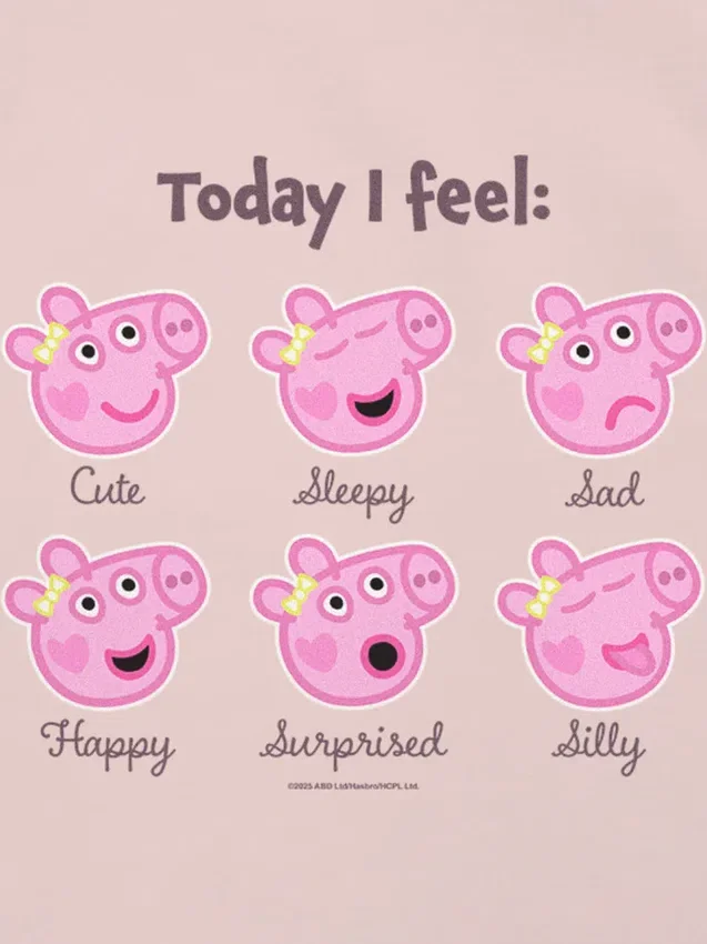T-skjorte med Peppa Pig-motiv for småbarn