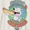 T-skjorte med «Sonic the Hedgehog Chilidogs»-motiv for barn