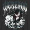 T-skjorte med Sonic the Hedgehog-grafikk i metall for barn