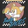 T-skjorte med «Sonic the Hedgehog Tails Tacos»-motiv for barn