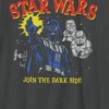 T-skjorte med «Star Wars Darkside»-motiv for barn