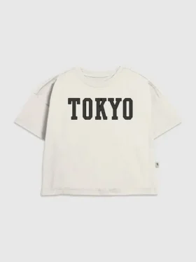 T-skjorte med «Tokyo Bold»-motiv for barn