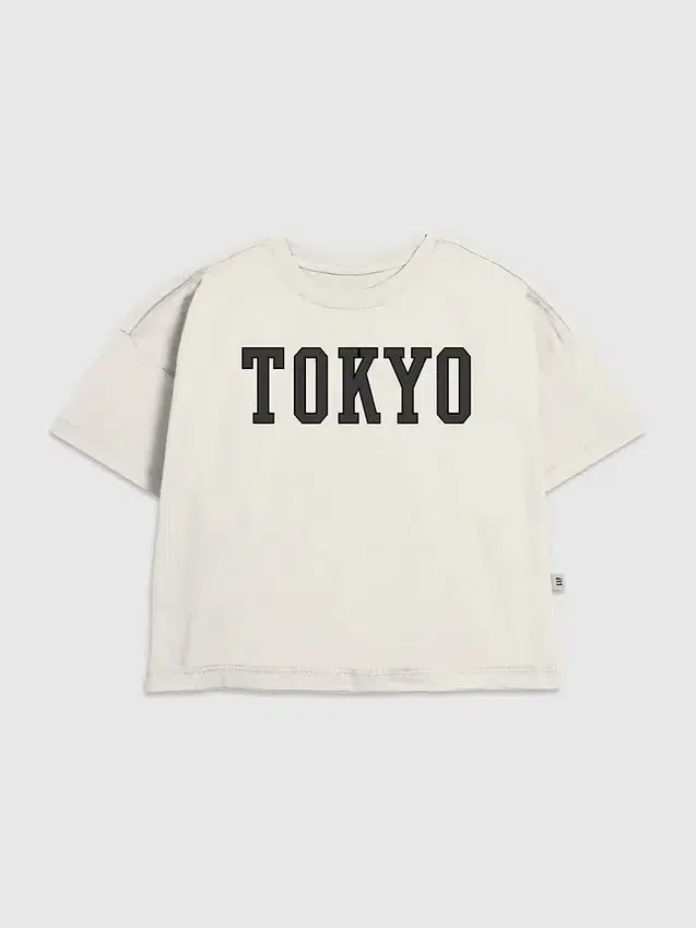 T-skjorte med «Tokyo Bold»-motiv for barn
