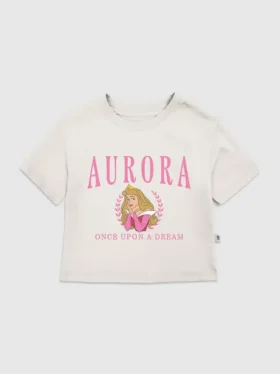 T-skjorte med trykk for småbarn: Aurora Collegiate
