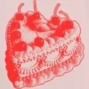 T-skjorte med «Vintage Heart Cake»-motiv for barn