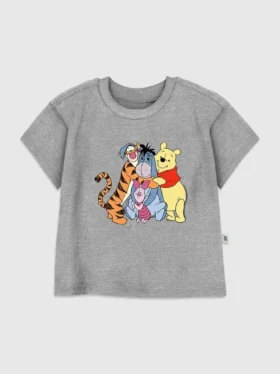 T-skjorte med «Winnie the Pooh Hugs»-motiv for småbarn