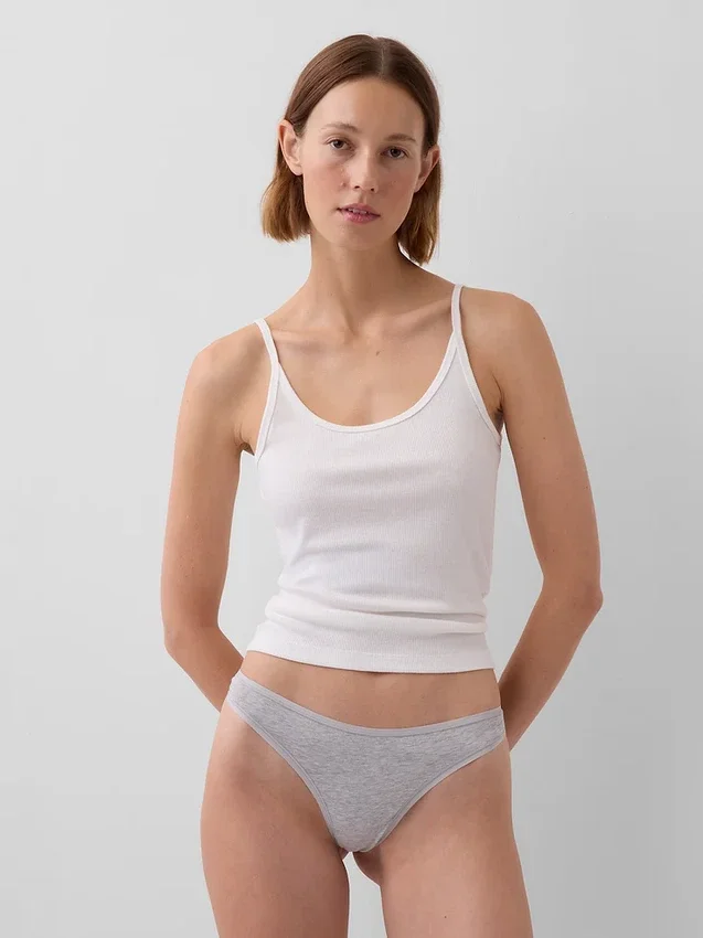 Tanga i økologisk stretchbomull