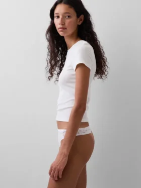 Tanga i økologisk stretchbomull