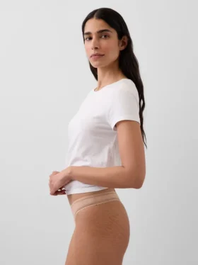 Tanga i økologisk stretchbomull