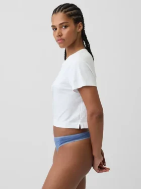 Tanga i økologisk stretchbomull