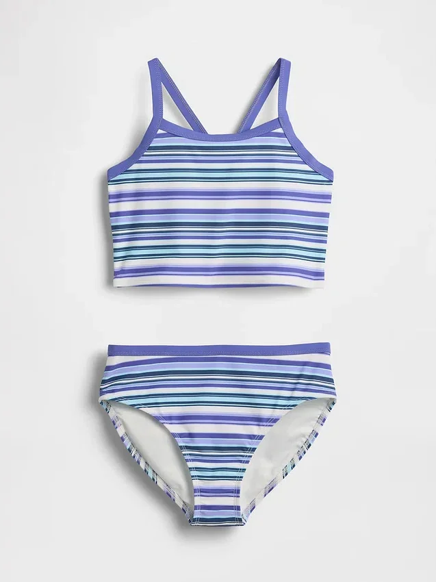 Tankini-badedrakt for barn, todelt