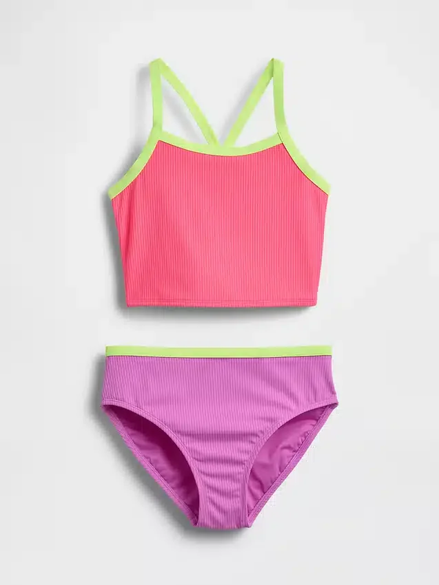 Tankini-badedrakt for barn, todelt