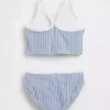 Tankini-badedrakt for barn, todelt