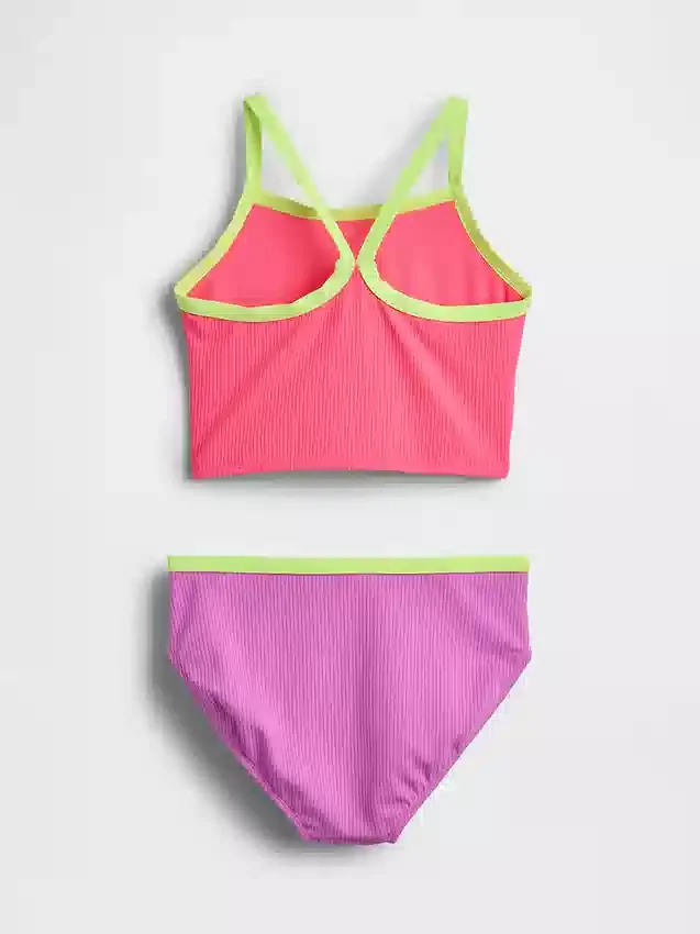 Tankini-badedrakt for barn, todelt