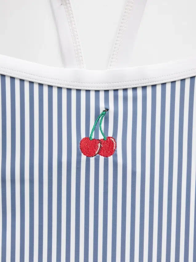 Tankini-badedrakt for barn, todelt