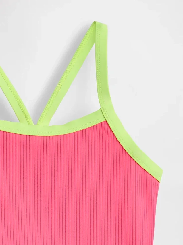 Tankini-badedrakt for barn, todelt