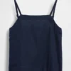 Tanktop i lin og bomull for barn