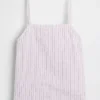 Tanktop i lin og bomull for barn