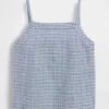 Tanktop i lin og bomull for barn