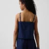 Tanktop i lin og bomull for barn