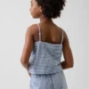 Tanktop i lin og bomull for barn