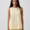 Tanktop i linblanding