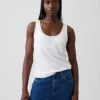 Tanktop i linblanding