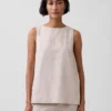 Tanktop i linblanding
