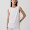 Tanktop i linblanding