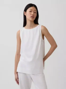 Tanktop i linblanding