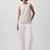 Tanktop i linblanding