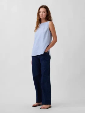 Tanktop i linblanding