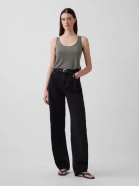 Tanktop i linblanding