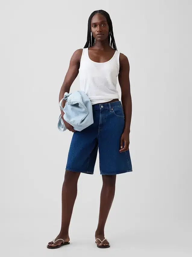 Tanktop i linblanding