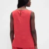 Tanktop i linblanding