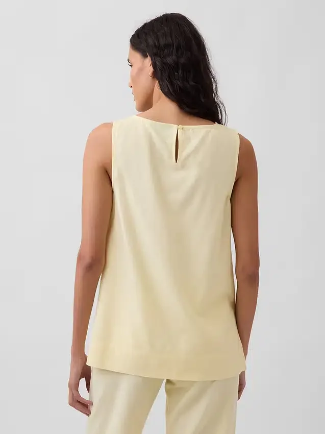 Tanktop i linblanding