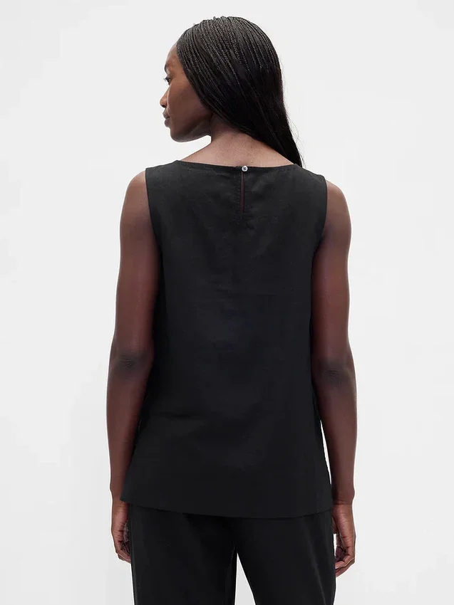 Tanktop i linblanding