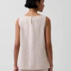 Tanktop i linblanding