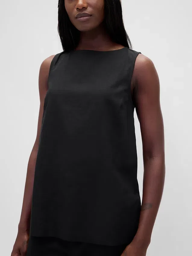 Tanktop i linblanding