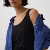 Tanktop i linblanding