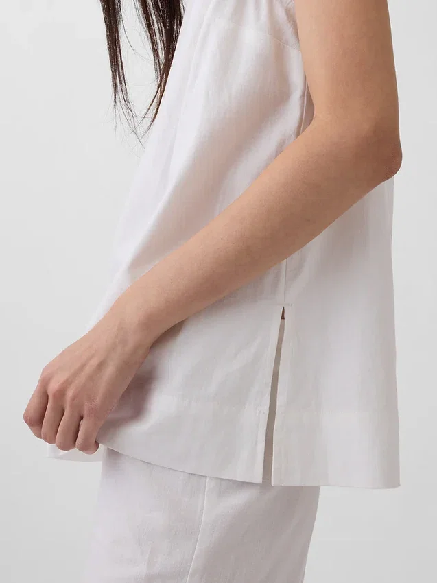 Tanktop i linblanding