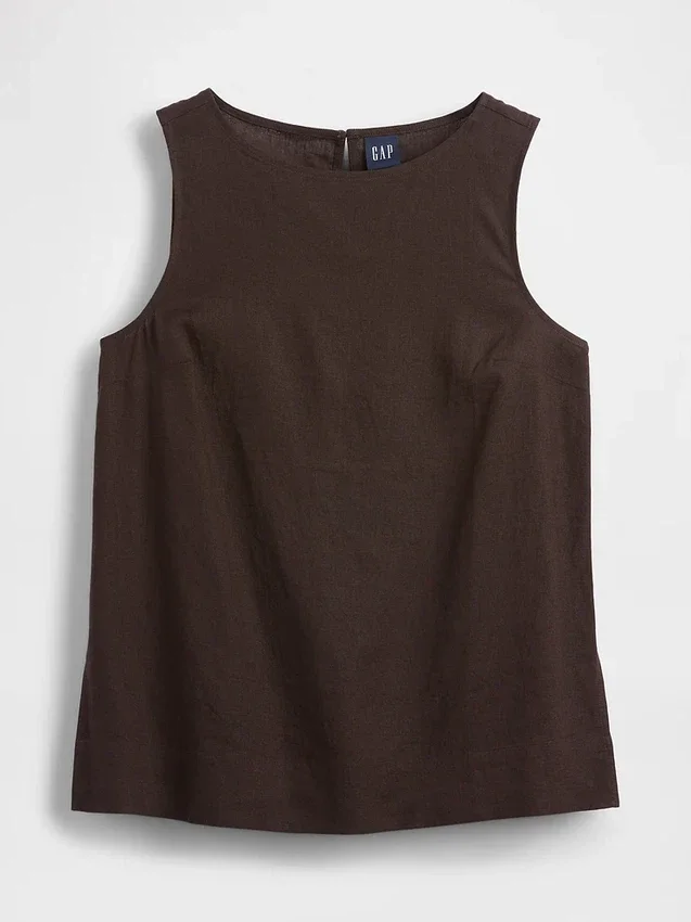 Tanktop i linblanding